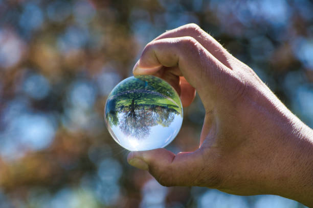 istock Nature in the clear ball. 1320697887