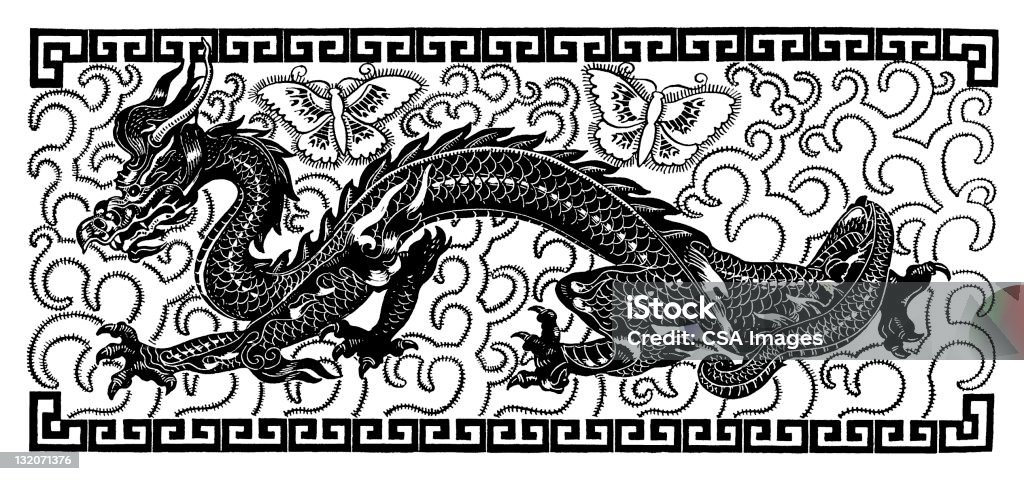 chinese Dragon Chinese Dragon stock illustration