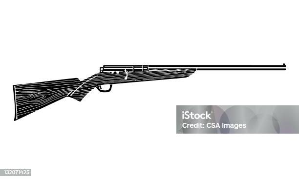 Schrotflinte Gewehr Stock Vektor Art und mehr Bilder von Gewehr - Gewehr, Illustration, Jagd