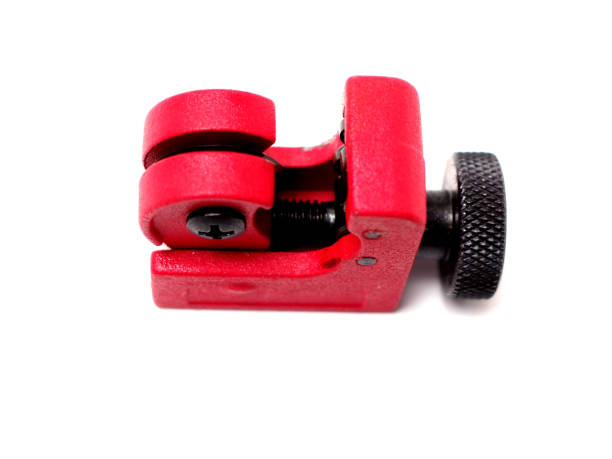 istock Picture of red mini pipe cutter that usually used by technician to cut small pipe 1320718202
