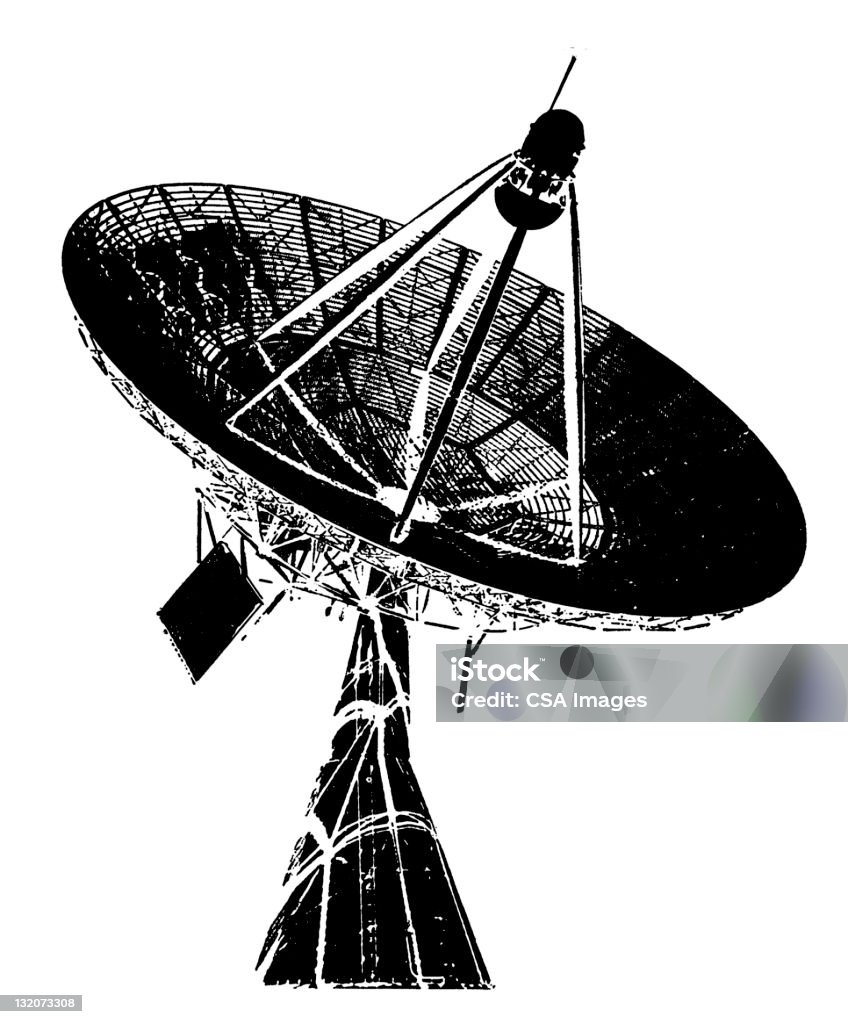 Satellite Dish Satellite Dish stock illustration