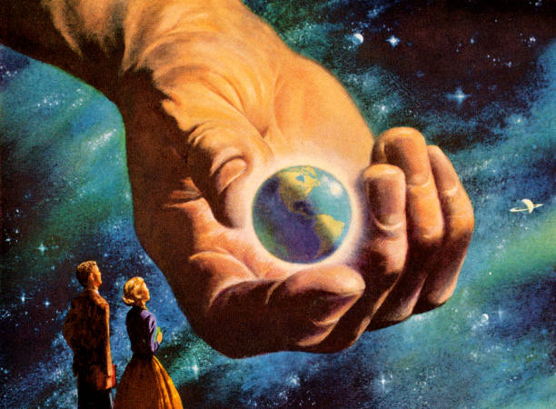 World in Hand World in Hand Domination stock illustrations