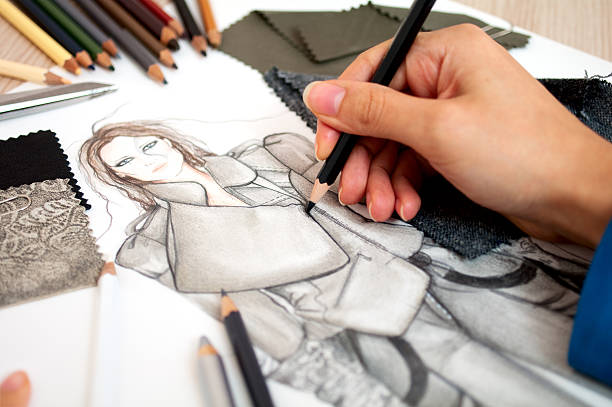 Fashion design sketch