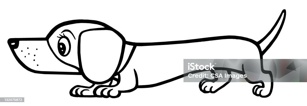 Perro tejonero - Ilustración de stock de Perro tejonero libre de derechos
