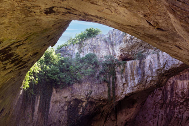 istock Devetashka Cave in Bulgaria, inside view 1320761838