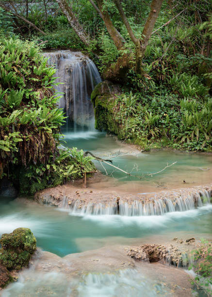 Krushuna Waterfalls panorama, Lovech, Bulgaria