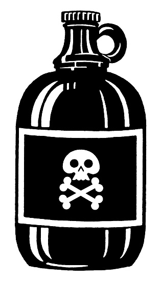 Skull and Crossbones Jug