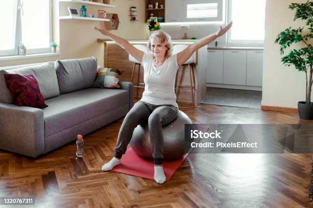 Living On The Healthy Side Of Life Stock Photo - Download Image Now - Mature Women, Women, Confidence