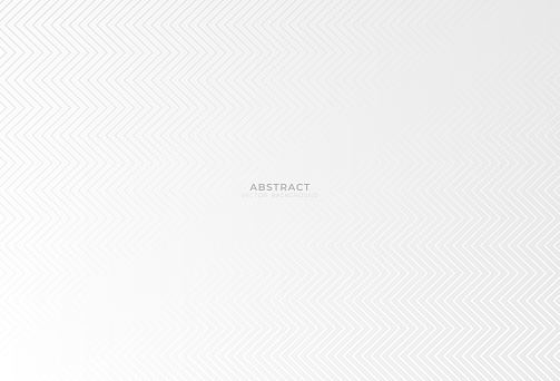 Zigzag lines abstract background. White elegant texture wallpaper design. Modern style. Template for prints, wrapping paper, fabrics, covers, flyers, banners, posters, slides, presentations. Vector illustration
