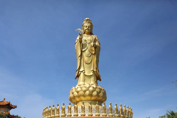 istock Statue of Chinese traditional deities 1320770394