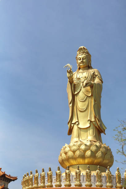 istock Statue of Chinese traditional deities 1320770445