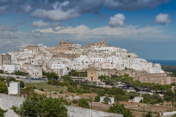 istock Ostuni Puglia streets buildings 1320777900