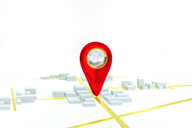 istock navigator gps city map background concept 3D rendering 1320778233