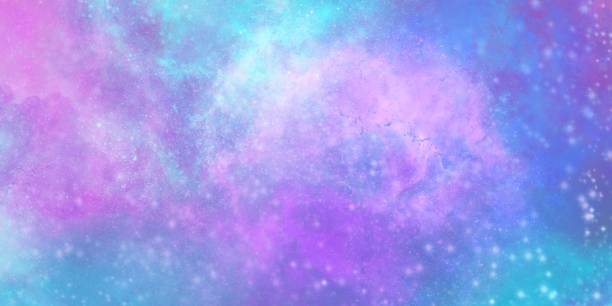 istock Abstract violet background with bokeh and light effects 1320786460