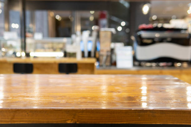 istock Close-Up Of Empty Tables in a cafe 1320795591