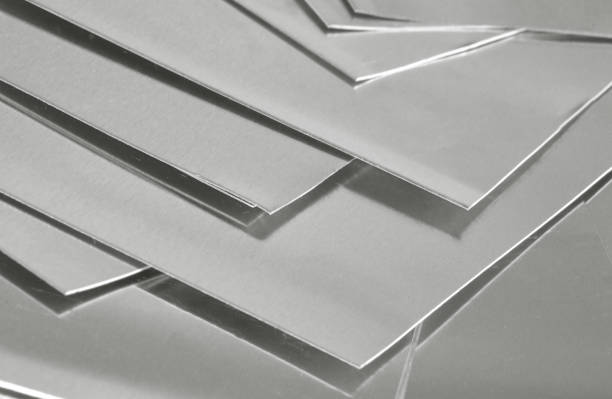 lamiera di alluminio - sheet metal foto e immagini stock