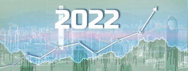 istock New 2022 year on modern city background. Website Banner 1320797855