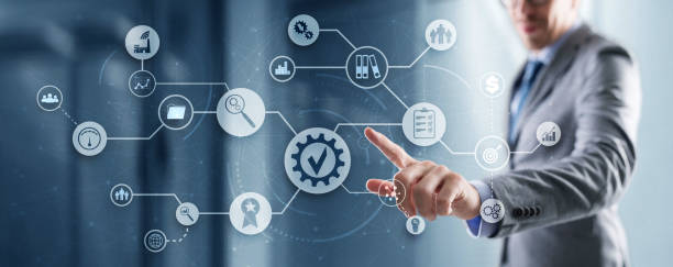 istock Icons Quality Assurance Standard Internet Technology Business Concept 1320797934