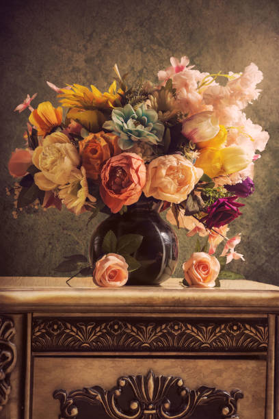 Golden age Still life flowers