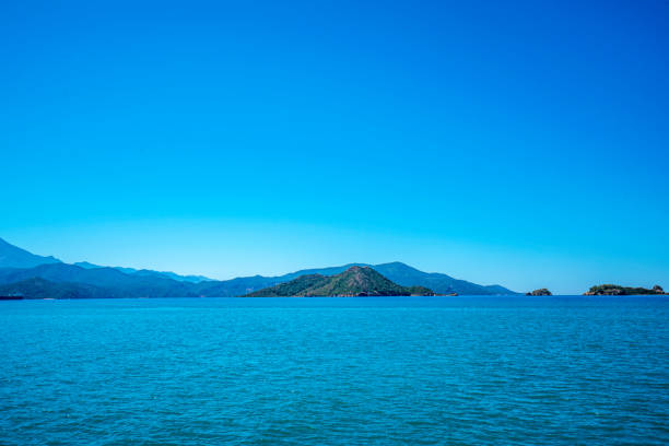 istock Gocek with its crystal clear sea in Turkey 1320803085