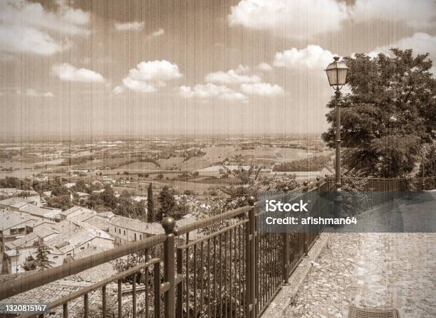Adriatic Sea On The Horizon Stock Photo - Download Image Now - Agricultural Field, Agriculture, Beauty