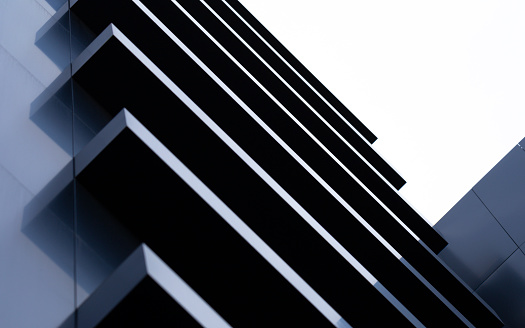 Modern building details, abstract background.