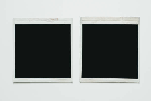 istock photo frames. Square frame template with shadows isolated on a white background. 1320824625