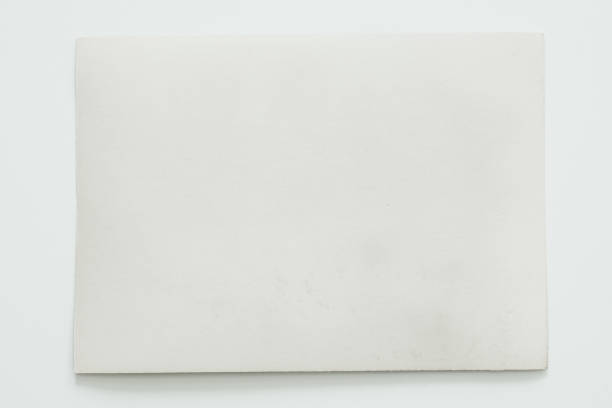 istock white and old photo card, on a white background 1320824731