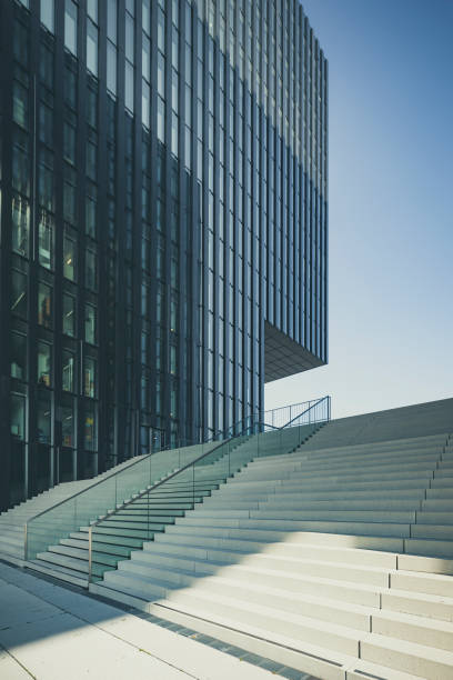 istock modern staircase in urban surrounding, germany 1320829457