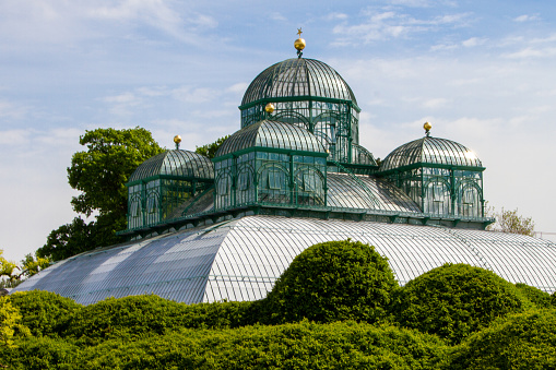 Brussels, Belgium, May 28, 2021. Belgium, Brussels, Royal Greenhouses of Laeken