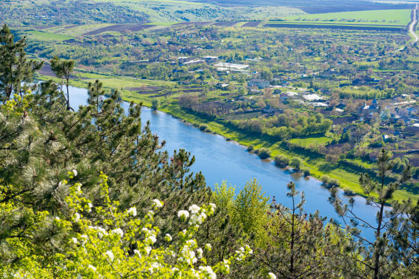 istock landscape of the Dniester river in spring 1320834711