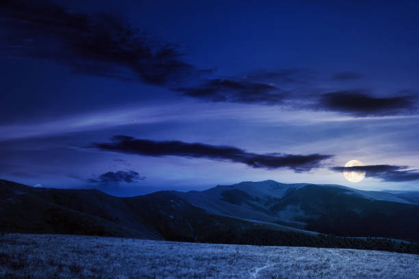 istock mountain landscape in summer at night 1320838195