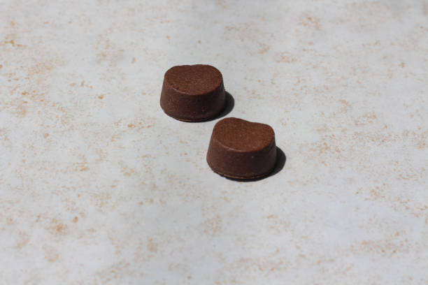 istock Two Brown tablets to protect from fleas for cats and dogs 1320840858