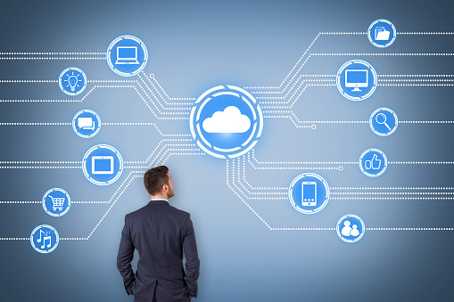 Cloud Computing Concepts on Visual Screen