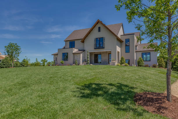 istock New luxury home on large property 1320842492