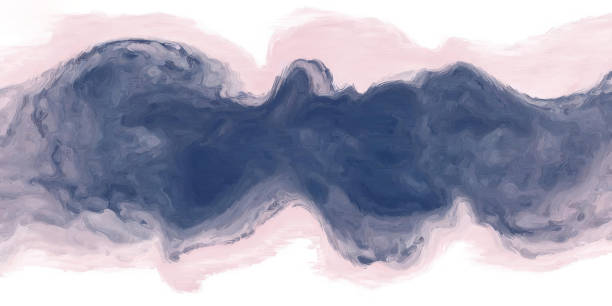 istock Illustration with abstract felt-tip colorful background. 1320845456
