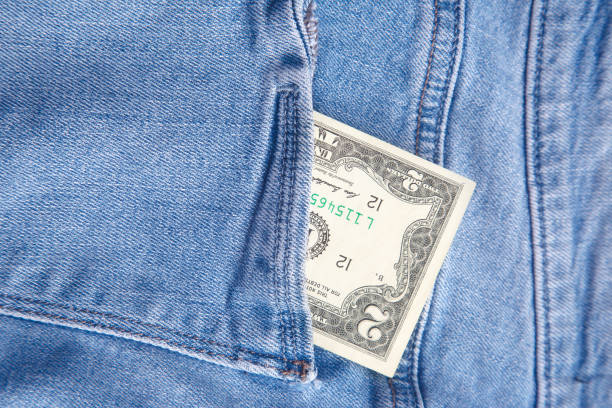istock Cash in pocket 1320852333