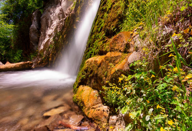 Waterfall, close up