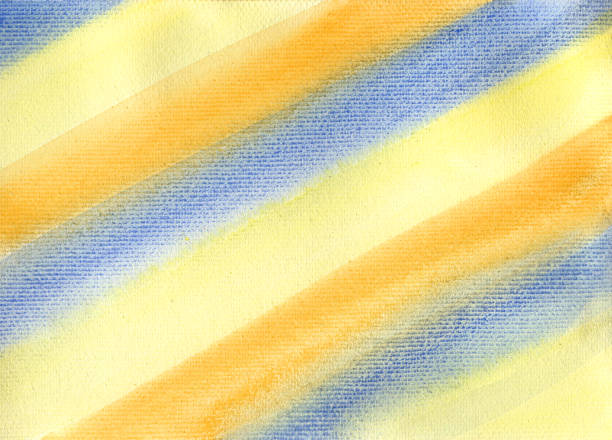 aquarell farbe abstrakte farbverlauf hintergrund von splot und splash. gelb, braun und blau spot und blop textur. hintergrund von spots für verpackung und web auf leinwand hintergründe - book abstract backgrounds blob stock-grafiken, -clipart, -cartoons und -symbole