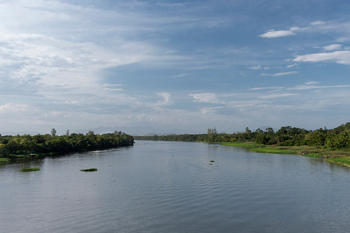 Ribeira de Iguape River in the south of the state of São Paulo