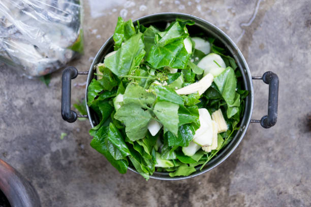 Vinagrete de Talo de Couve: Sabor Sem Desperdício - receita deliciosa profissional - passo 3