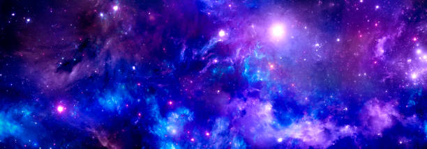 istock Cosmic background , stardust and shining stars, colorful nebula 1320880949