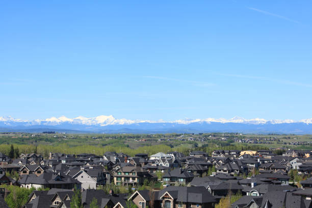 istock Residential Sprawl Taking Over From Nature's Landscape 1320882641