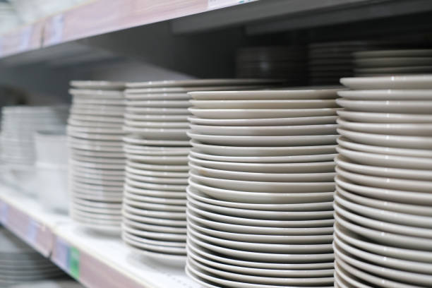 istock white ceramics plate and bowl isolated 1320892126
