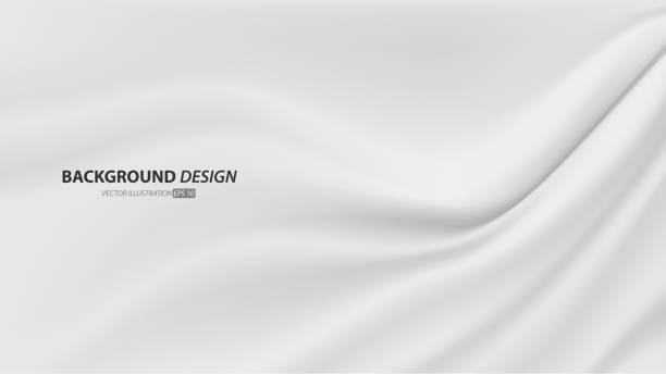 Abstract smooth elegant luxury white fabric texture  background with copy space. Abstract smooth elegant luxury white fabric texture  background with copy space. bed sheets stock illustrations