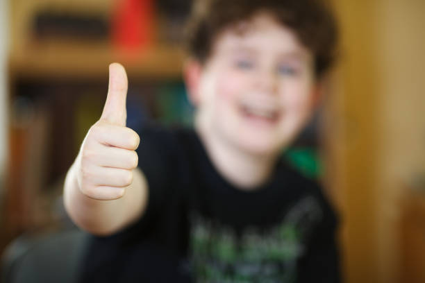 istock Boy showing OK sign 1320899222