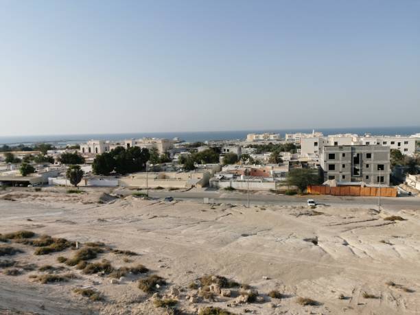 istock Beautiful mirfa town in Abudhabi, UAE. 1320901590