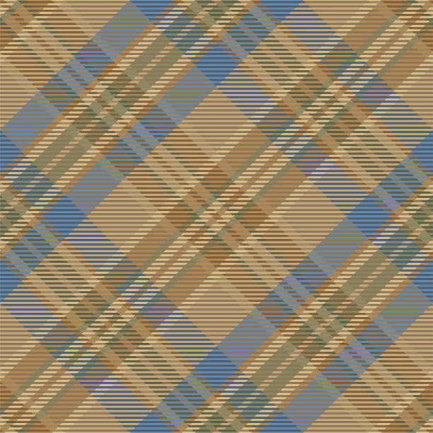 Plaid pattern seamless. Check fabric texture. Stripe square background. Vector textile design. Plaid pattern seamless. Check fabric texture. Stripe square background. Vector textile design tartan. Smart Casual stock illustrations