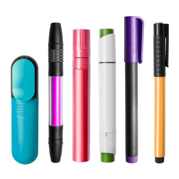 istock Markers and pens isolated 1320910784