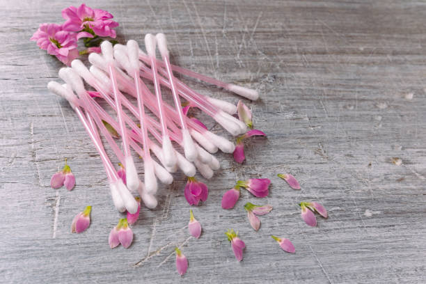 istock Cosmetic cotton swabs 1320911172